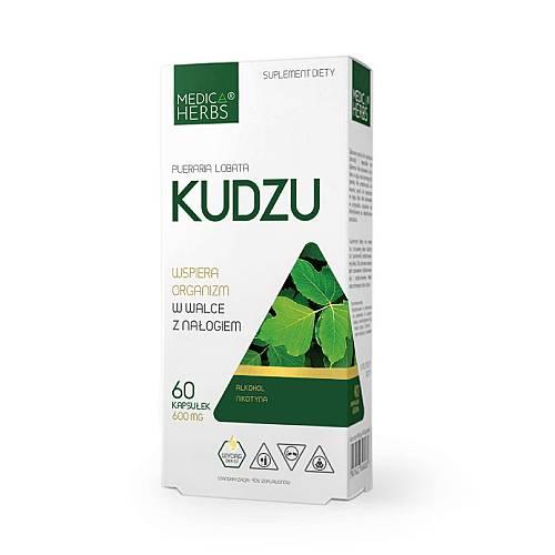 Zdjęcie produktu - Medica Herbs Kudzu, 60 kaps.