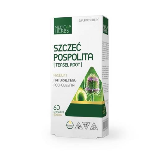Zdjęcie produktu - Medica Herbs Szczeć pospolita Teasel Root, 60 kaps.