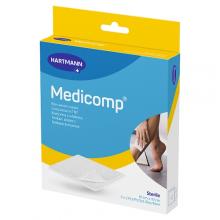 Zdjęcie produktu - Medicomp 10cm x 10cm Kompresy jałowe wł&oacute;kninowe, 5x2szt.