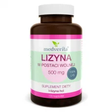 Zdjęcie produktu - Medverita Lizyna - 100 kaps.