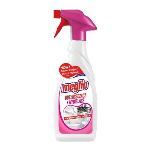 Zdjęcie produktu - MEGLIO Odtłuszczacz + Wybielacz w piance, 650ml