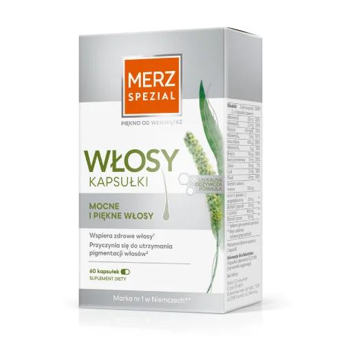 Zdjęcie produktu - Merz Spezial Włosy, 60 kaps.
