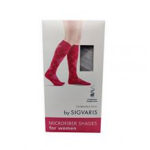 MICROFIBER SHADES Skarpety kompresyjne dla kobiet rozmiar 38-40 platin romby, 1 para