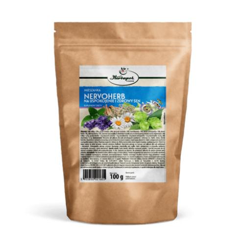 Zdjęcie produktu - Mieszanka Nervoherb na uspokojenie i zdrowy sen, 100 g