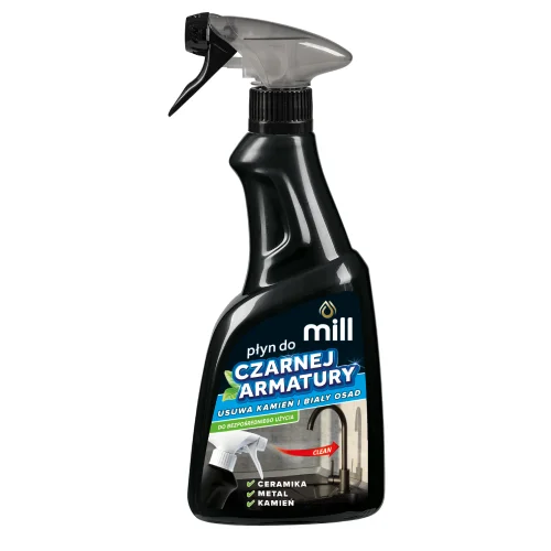 Zdjęcie produktu - Mill Clean Płyn do czyszczenia czarnej armatury, 500 ml