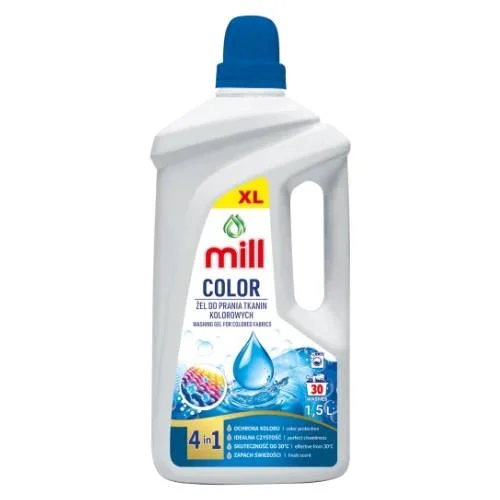 Zdjęcie produktu - Mill Żel do prania tkanin kolorowych, 1,5 l