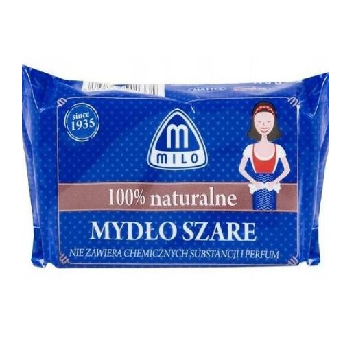 Zdjęcie produktu - Milo mydło szare naturalne, 175g