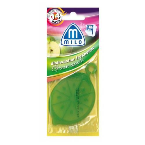 Zdjęcie produktu - Milo Odświeżacz do zmywarki zielone jabłko, 1szt.