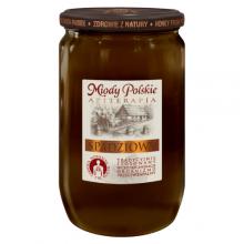 Zdjęcie produktu - Miody Polskie Mi&oacute;d spadziowy, 950 g
