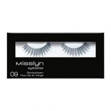 Zdjęcie produktu - MISSLYN Sztuczne rzęsy 09 - 1 sztuka opakowanie nie zawiera kleju
