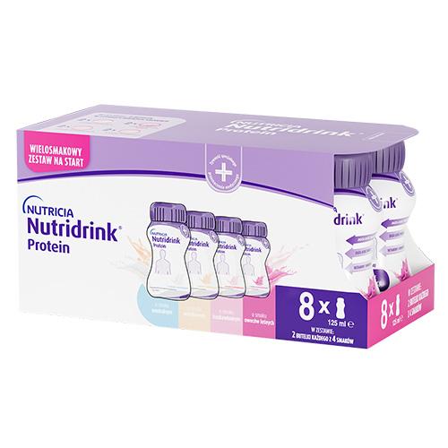 Zdjęcie produktu - Nutridrink Protein Mix Multipack, 8 x 125 ml 