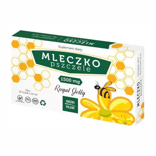 Zdjęcie produktu - MLECZKO PSZCZELE 1500 mg Płyn 10ml, 10 buteleczek
