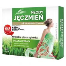 Zdjęcie produktu - Młody jęczmień COLFARM -  60 tabletek 
