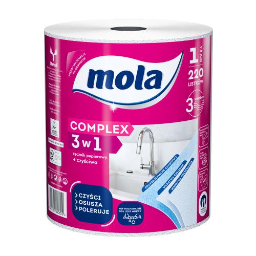Zdjęcie produktu - MOLA Complex Ręcznik papierowy 3w1, 220 listk&oacute;w