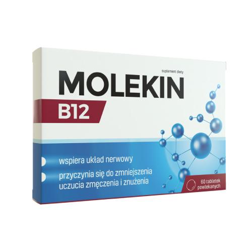 Zdjęcie produktu - MOLEKIN B12, 60 tabletek