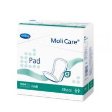MoliCare Pad Midi Wkłady anatomiczne dla kobiet i mężczyzn na nietrzymanie moczu, 30 szt.