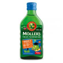 Zdjęcie produktu - Mollers Tran Norweski owocowy płyn, 250ml