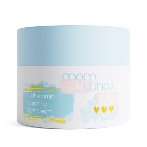 Zdjęcie produktu - Mom and Who? Kids Krem multiwitaminowy dla dzieci na noc, 50ml