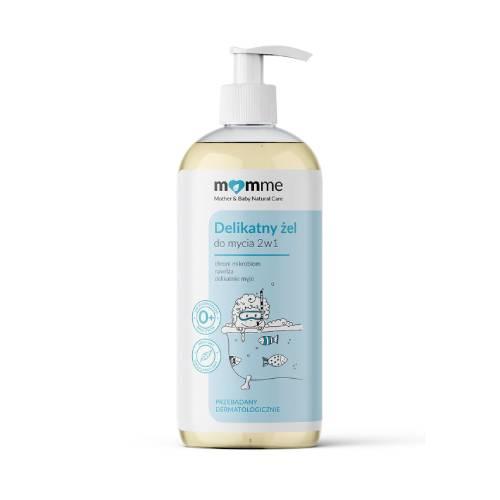 Zdjęcie produktu - MOMME Delikatny żel do mycia 2w1, 400 ml