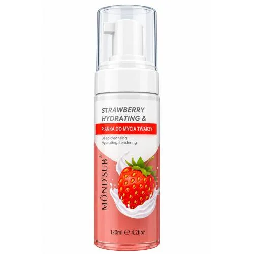 Zdjęcie produktu - Mond'Sub Milky Shake Strawberry Pianka do mycia twarzy, 120 ml