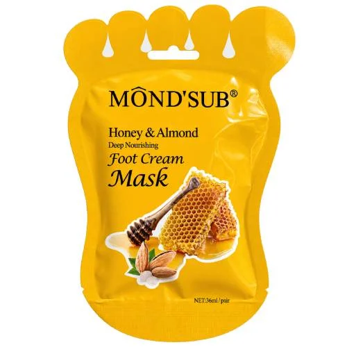 Zdjęcie produktu - Mond'Sub Maska do st&oacute;p w formie skarpetek z miodem i migdałami, 1 para