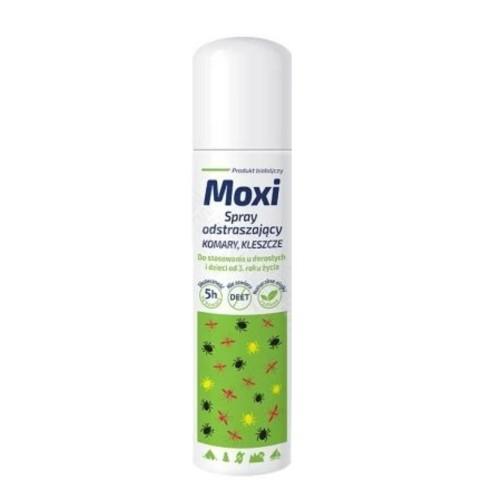 Zdjęcie produktu - Moxi Spray odstraszający komary i kleszcze, 100ml