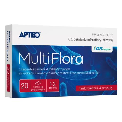 Zdjęcie produktu - APTEO MultiFlora, 20 kapsułek