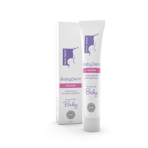 Zdjęcie produktu - Multi-Mam BabyDent Żel na ząbkowanie, 15ml