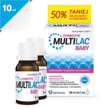 Zdjęcie produktu - Multilac Baby Krople, 2 but.x 5ml