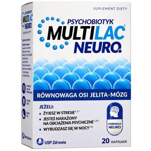 Zdjęcie produktu - Multilac Neuro, 20 kaps.