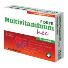 Zdjęcie produktu - MULTIVITAMINUM Hec Forte - 30 tabletek (11739)