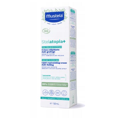 Zdjęcie produktu - MUSTELA STELATOPIA+ Delikatny Krem Emolient, 150ml