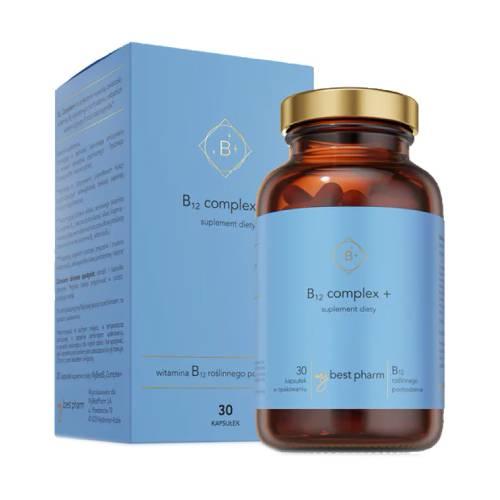Zdjęcie produktu - MyBestPharm B12 complex +, 30kaps.