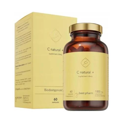 Zdjęcie produktu - MyBestPharm C natural +, 60kaps.