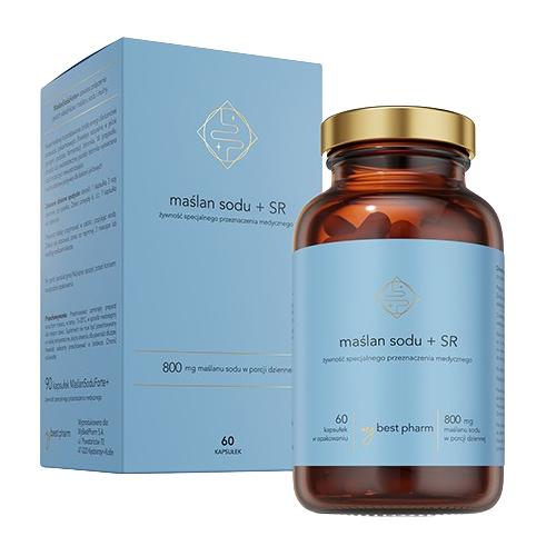 Zdjęcie produktu - MyBest Maślan Sodu+ SR, 60 kaps.