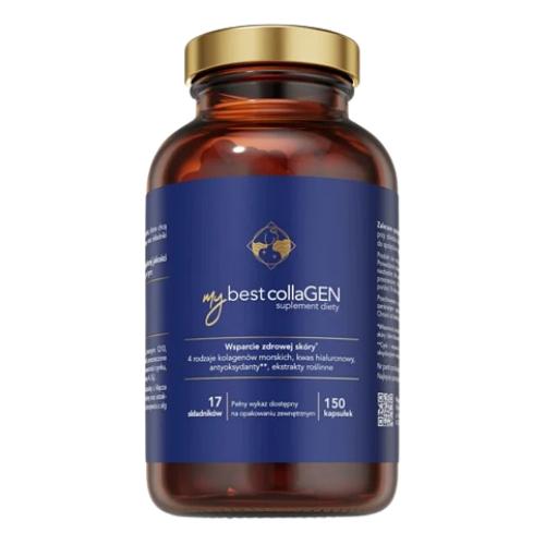 Zdjęcie produktu - MyBestCollaGEN Kolagen morski, 150 kaps.