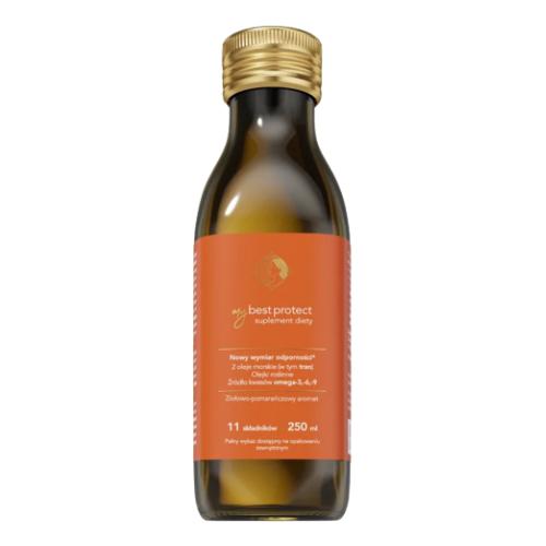 Zdjęcie produktu - MyBestPharm MyBestProtect aromat ziołowo-pomarańczowy, 250ml