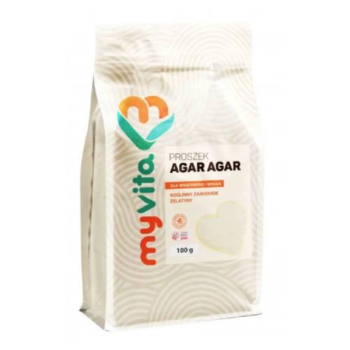 Zdjęcie produktu - MYVITA Agar Agar Proszek, 100g