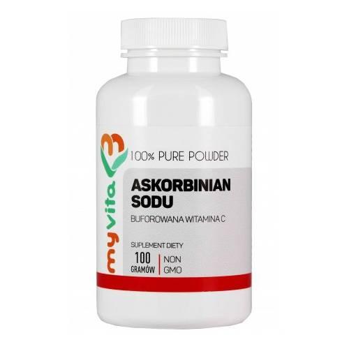 Zdjęcie produktu - MyVita Askorbinian Sodu, 100 g