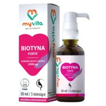 Zdjęcie produktu - MyVita Biotyna Forte, 30 ml