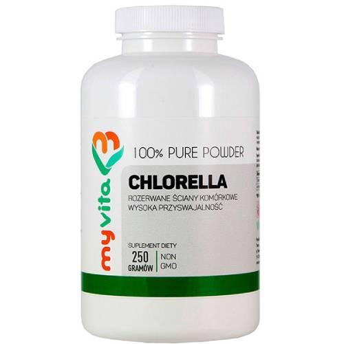 Zdjęcie produktu - MyVita Chlorella proszek, 250 g