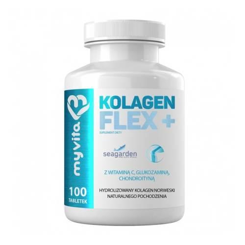 Zdjęcie produktu - MyVita Kolagen Flex+, 100 tabl.