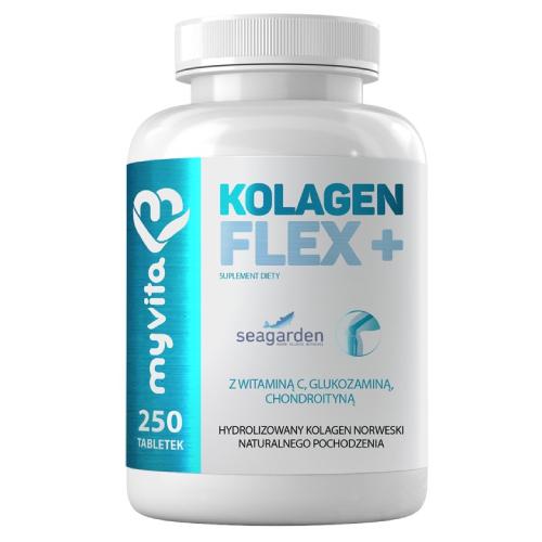Zdjęcie produktu - MyVita Kolagen FLEX+, 250 tabl.