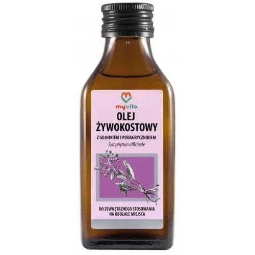 Zdjęcie produktu - MyVita Olej Żywokostowy Z Gojnikiem i Podagrycznikiem, 100 ml
