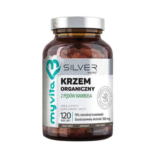 Zdjęcie produktu - MyVita SILVER Krzem organiczny 300mg, 120 kapsułek