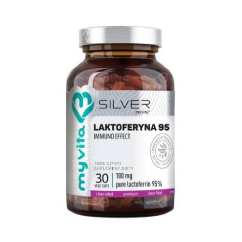 Zdjęcie produktu - MyVita SILVER Laktoferyna 95, 30kaps.