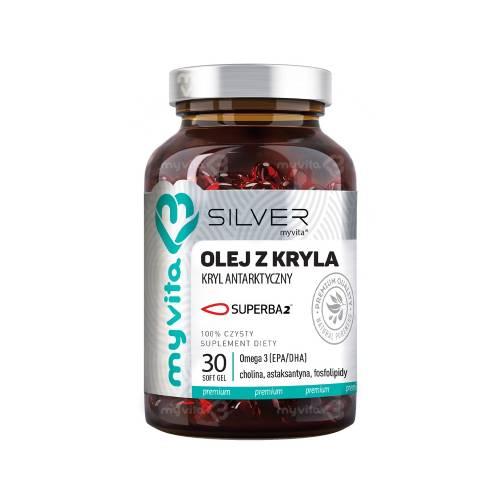 Zdjęcie produktu - MyVita SILVER Olej z kryla, 30kaps.