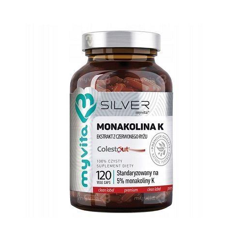 Zdjęcie produktu - MyVita SILVER Pure Monakolina K, 120 kaps.