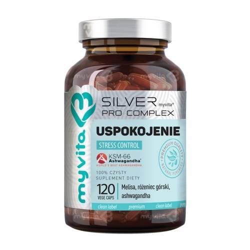 Zdjęcie produktu - MyVita Silver Uspokojenie, 120 kaps.