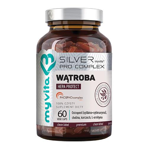 Zdjęcie produktu - MyVita Silver Wątroba, 60 kaps.